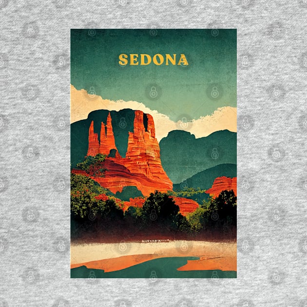 Sedona Arizona Retro by Retro Travel Design